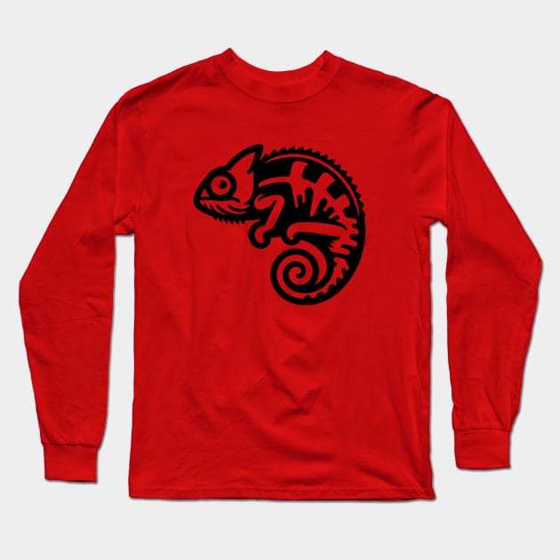 Chameleon Long Sleeve T-Shirt by KayBee Gift Shop